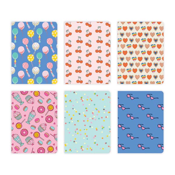 White Smoke Party Gift Cards with Envelopes, Assorted, 6pk Party