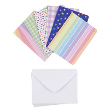 White Smoke Card Pack With Envelopes Geometric 6Pc Party