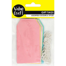 Light Pink Gift Tags 9.5X4.8Cm Pastel 18Pc Party