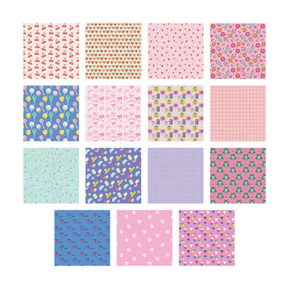 White Smoke Paper Pad 15X15cm Party 30 Sheets Stencils and Templates