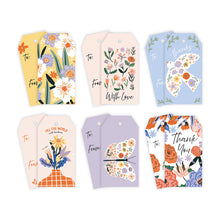 White Smoke Gift Tags Love Assorted 6Pc Party