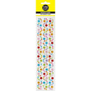 Light Gray Adhesive Rhinestones, Floral Swirls, 1 sheet Charms and Pendants