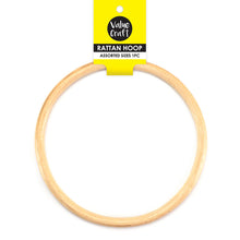 White Smoke Hoop Rattan 15cm 1Pc Craft Basics
