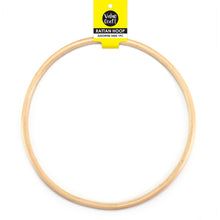 White Smoke Hoop Rattan 25cm 1Pc Craft Basics