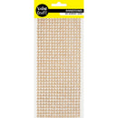 Craft Rhinestone Self Adhesive Gold 540Pcs