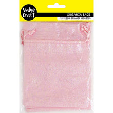 Thistle Party Iridescent Organza Bags, Pink, 17x12.5cm, 3pk Party