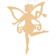 White Smoke Wooden Shapes, Fairy, 22cm, 1pcs Woodcraft