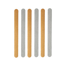 White Smoke XMAS Wooden Icy Pole Pop Sticks, Metallic Colours 11.4cm, 50pcs Xmas