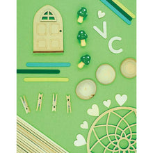 Dark Sea Green Wooden Pegs, Natural, 2.5cm, 40pk Woodcraft