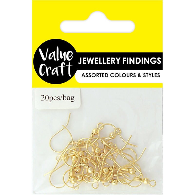 Lavender Jewellery Findings Shepherd Hooks Gold 20Pcs Charms and Pendants