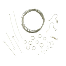 White Smoke Jewellery Findings Triple Pack Asst Slv Component 160Pc Charms and Pendants