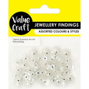Seashell Jewellery Findings Earring Comfort Studs 15mm Slv 50Pcs Charms and Pendants
