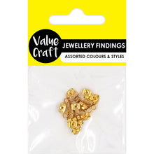 Lavender Jewellery Findings Butterfly Earring Backs 7Mm Gold 20Pc Charms and Pendants