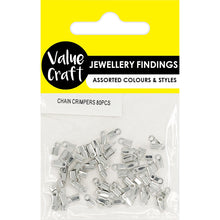 Lavender Jewellery Findings 6Mm Chain Crimpers Silver 80Pc Charms and Pendants