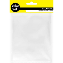 Lavender Plastic Favours Bags with Adhesive strips, 14x16cm, 30pk Bags & Invitation