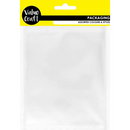 Lavender Plastic Favours Bags with Adhesive strips, 14x16cm, 30pk Bags & Invitation