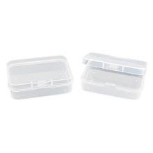 Lavender Container Mini 6cmx4cm Clear 2Pc Craft Basics