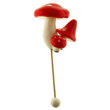 White Smoke Craft Mushrooms Triple with Stem 1Pc Enchanted Forest
