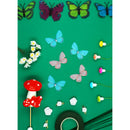 Craft Mushrooms with Stems Multi 10Pc