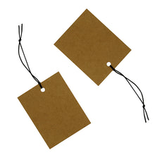 White Smoke Gift Tags 5X4Cm Natural 40Pcs Party