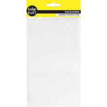 Lavender Value Craft Paper Bags with Gusset-White 21x12x8cm (8 Piece) Bags & Invitation