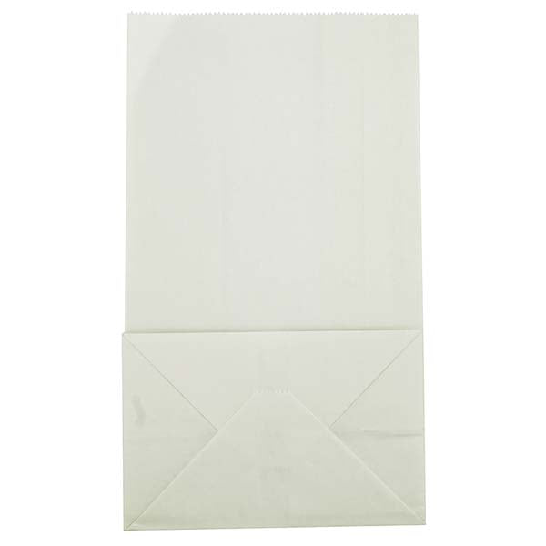 Antique White Value Craft Paper Bags with Gusset-White 21x12x8cm (8 Piece) Bags & Invitation