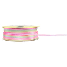 White Smoke Ribbon 1mm Cord Satin Pastel Ombre 7M Party