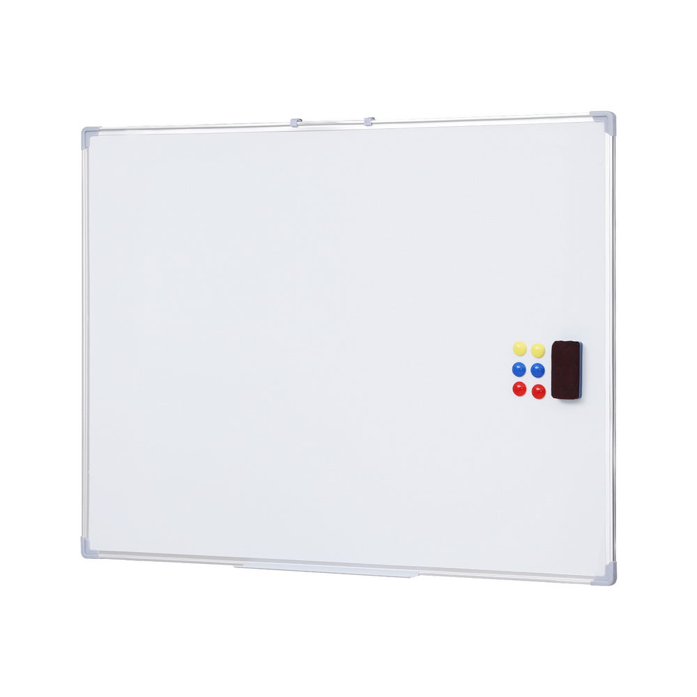 Lavender Magnetic Whiteboard 90x120cm Erase Board Marker Eraser Tray Home Office School Furniture > Office > Desks
