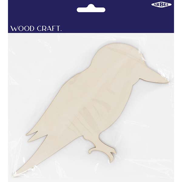 White Smoke Wooden Australian Animals, Kookaburra, 1pcs Woodcraft