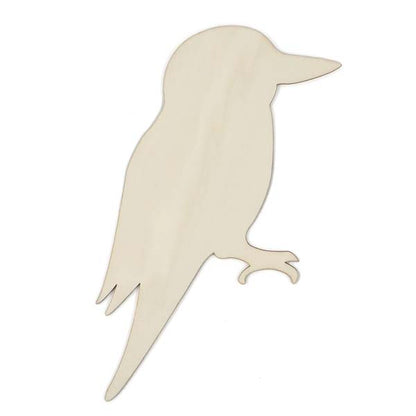 White Smoke Wooden Australian Animals, Kookaburra, 1pcs Woodcraft