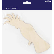 White Smoke Wooden Australian Animals, Cockatoo, 1pcs Woodcraft