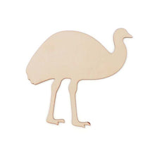 White Smoke Wooden Australian Animals, Emu, 1pcs Woodcraft
