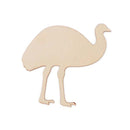 White Smoke Wooden Australian Animals, Emu, 1pcs Woodcraft