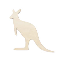 White Smoke Wooden Australian Animals, Kangaroo, 1pcs Woodcraft