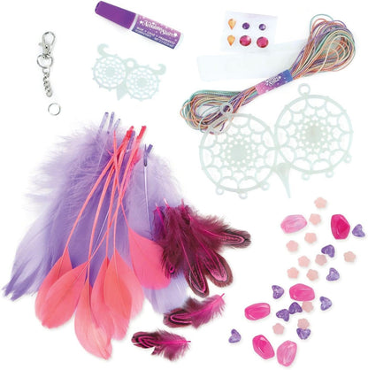 White Smoke Nebulous Stars Dreamcatchers Craft Kits