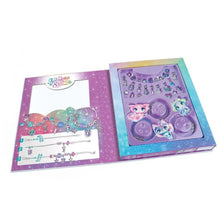 White Smoke Nebulous Stars Charm Bracelet Set Craft Kits