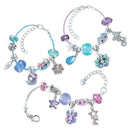 White Smoke Nebulous Stars Charm Bracelet Set Craft Kits