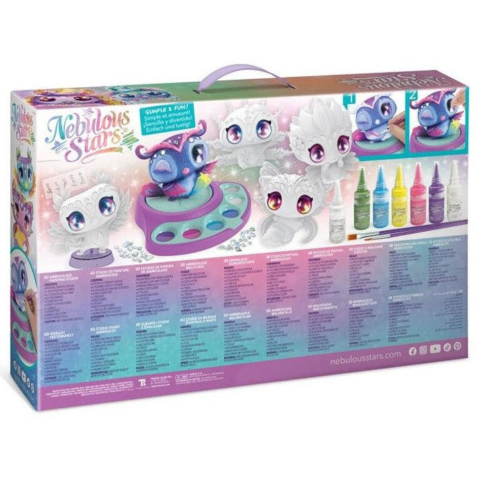 White Smoke Nebulous Stars Animoulous Painting Studio Craft Kits
