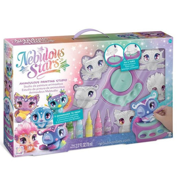 White Smoke Nebulous Stars Animoulous Painting Studio Craft Kits