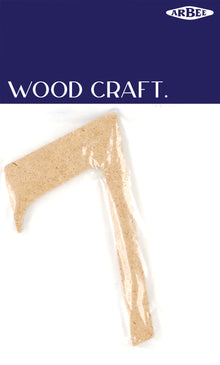 White Smoke Wooden Numbers  7 Woodcraft