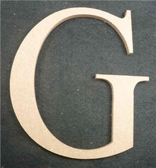 Dim Gray Wooden Alphabet Letter  G Woodcraft