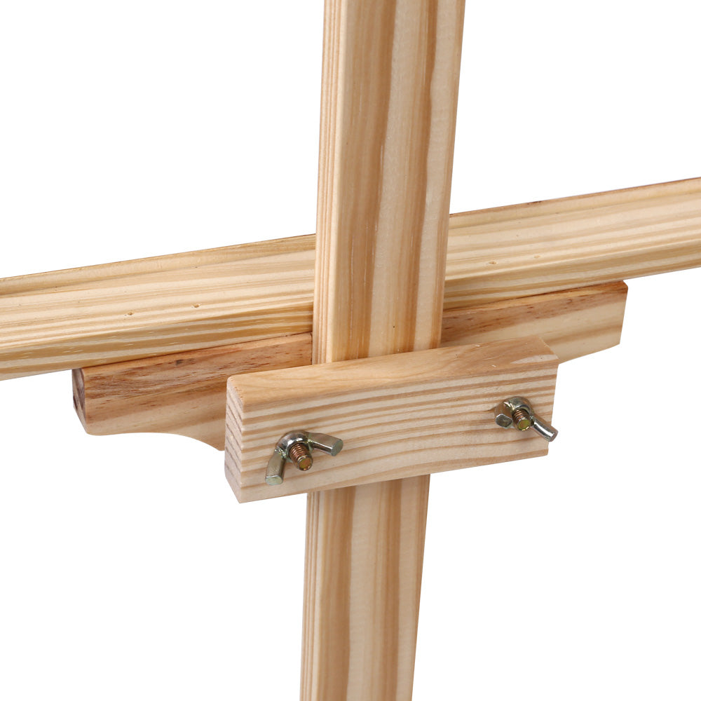 White Smoke Artiss Painting Easel Pine Wood 147cm Occasions > Wedding Accessories > Other Wedding Decorations