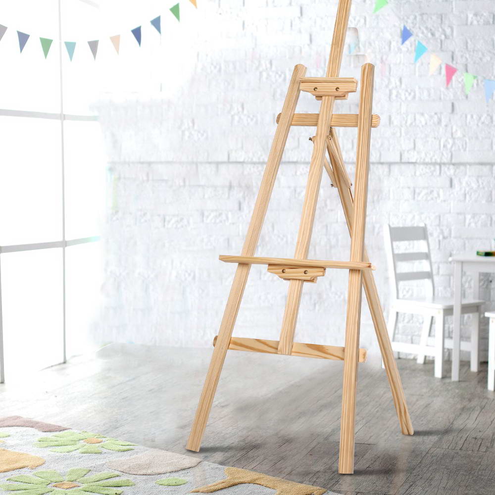 White Smoke Artiss Painting Easel Pine Wood 147cm Occasions > Wedding Accessories > Other Wedding Decorations