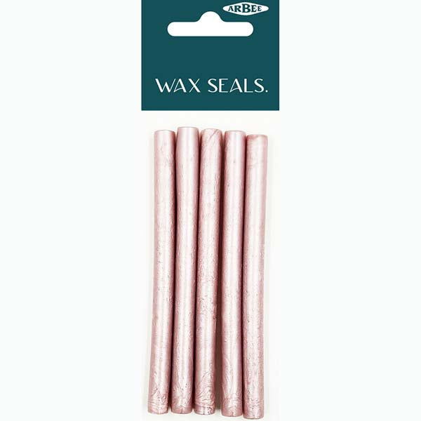 White Smoke Wax Sticks, Rose Gold, 5pc Modelling and Casting Supplies
