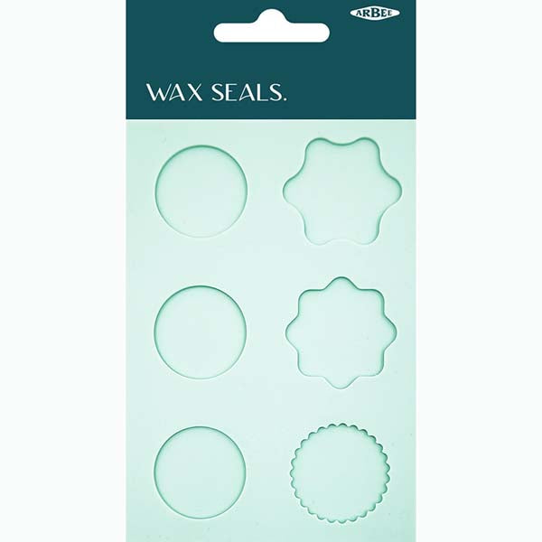 Light Cyan Wax Seal Mould, Assorted Shapes Modelling and Casting Supplies