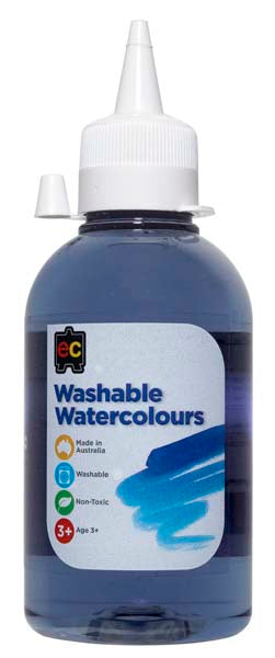 White Smoke EC Washable Watercolours 250mL Green Kids Paints