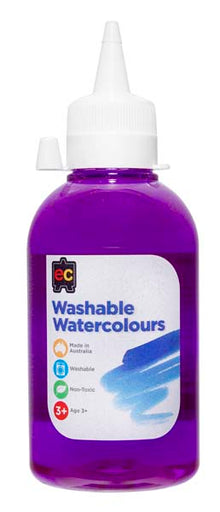 White Smoke EC Washable Watercolours 250mL Lilac Kids Paints