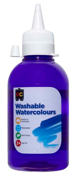 White Smoke EC Washable Watercolours 250mL Magenta Kids Paints
