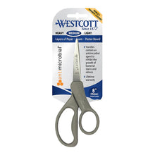 White Smoke Westcott Student Scissors 6" (152mm ), Anti-microbial Scissors