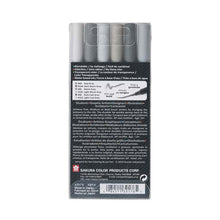 Dim Gray Koi Brush Pen, Set of 6, Grey Pens and Markers